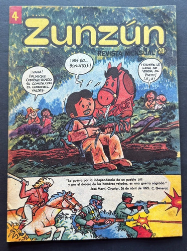 Zunzun Cuban Children Magazine Cuba Revista Infantil 1981 No 4 Elpidio Valdes - Picture 1 of 9