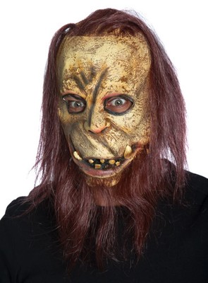 Orang-Opa - Halloween Fasching Kostüm Maske - Leicht in die Jahre gekommener