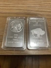 1 oz BUFFALO .999 UNC SILVER BAR ~ SEALED IN A HARD PLASTIC CASE ~ FREE SHIP