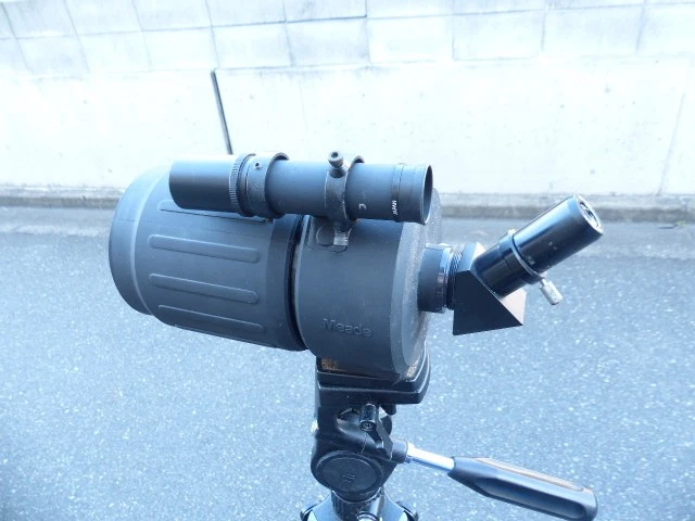 Meade Telescope D90mm F1000mm w/45° Eyepiece Diagonal & Tripod Refractor Japan - Image 2 of 4