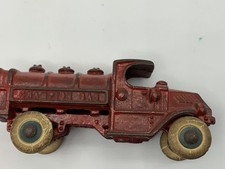 1930-36 CHAMPION Red Gas Motor Oil Cast Iron C CAB Truck 4