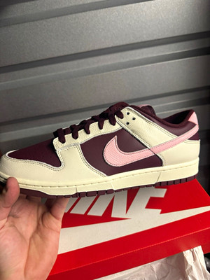 Nike Dunk Low Retro PRM Valentine's Day Pale Ivory/Med Soft Pink DR9705-100