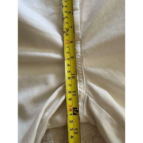 Ann Taylor Weekend Collection Seamed Barrel Ankle Pants Winter White Size 4 NWT - Picture 10 of 12