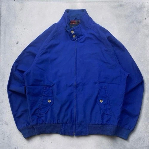 LANDS'END 90s Lands' End Harrington Jacket Swing Top Blue Men's Size M - product listing photo