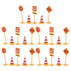  25 Pcs Construction Cake Topper Decorative Toppers Cupcake Picks