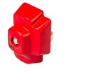 Hager KLIK P64AX/R Plug 4 Pin Plug 6A Red KLIK P64AX/R Plug Red