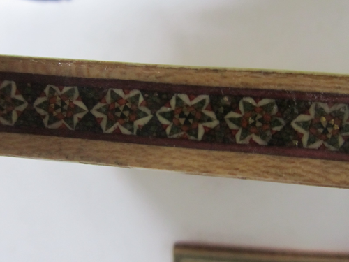 Persian Islamic Pictures In Katani Kari Marquetry Frames x 4 - Picture 12 of 17