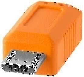 TetherPro USB-C to 2.0 Micro-B 5-Pin, 15' (4.6m) (High Visibility Orange) - Picture 4 of 4