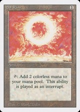 MTG Magic the Gathering Sol Ring (274/306) Revised Edition HP-