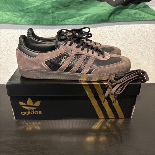 Men’s Size 13 - adidas Kader Sylla x Samba ADV Brown Gum