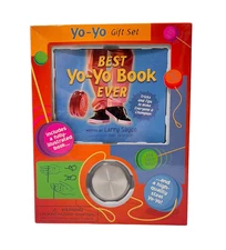 Best Yo-Yo Book Ever 1998 Stainless Steel Yo-Yo Gift Set Sayco & Yarbrough New