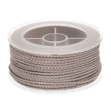 Nylon Thread Twine Beading Cord 1.6mm Braided String 16M/52 Feet, Desert Sand
