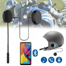 Bluetooth Headset For Ski Helmet Bike Motorcycle Earbuds Bicycle Intercom Mic US