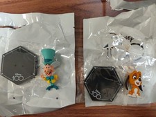 Unused Disney 100 Mini Figure Collection Mad Hatter and 2 other items