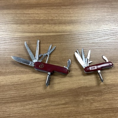 Lot of Vintage Diamond Superior & Ace Hardware Multi Purpose Knives