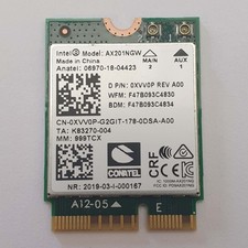 Dell Latitude 5520 WLAN Modul WiFi 6 Bluetooth Karte