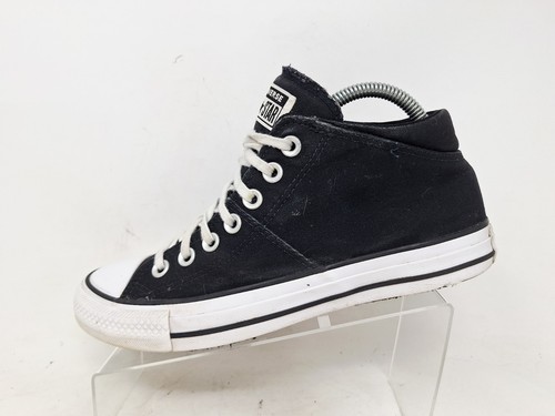 Converse Womens Ctas Madison Mid Black Skateboarding Shoes Size 8 - Picture 2 of 9