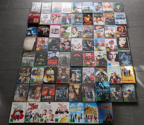 DVD Sammlung, 70 Filme & Serien: "Harry Potter" komplett, Gossip Girl, Dr. House - Bild 1 von 4