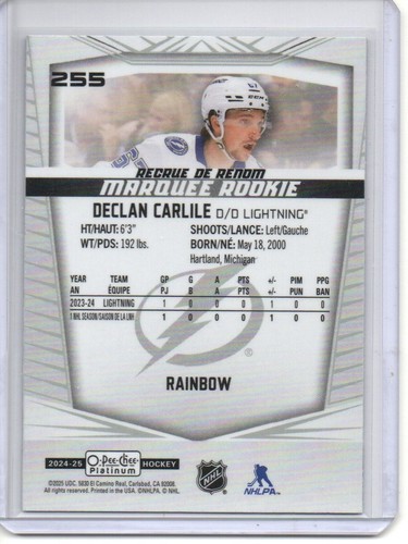 2024-25 O-Pee-Chee Platinum Rainbow ** You Pick ** Stars Vets Marquee Rookie - Picture 81 of 97