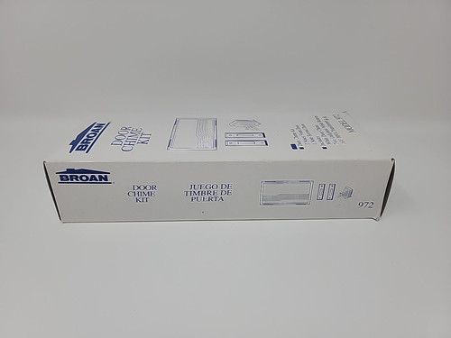 NOS / NIB VINTAGE BROAN WIRED DOOR CHIME DOORBELL KIT 972 + TRANSFORMER - Picture 4 of 6