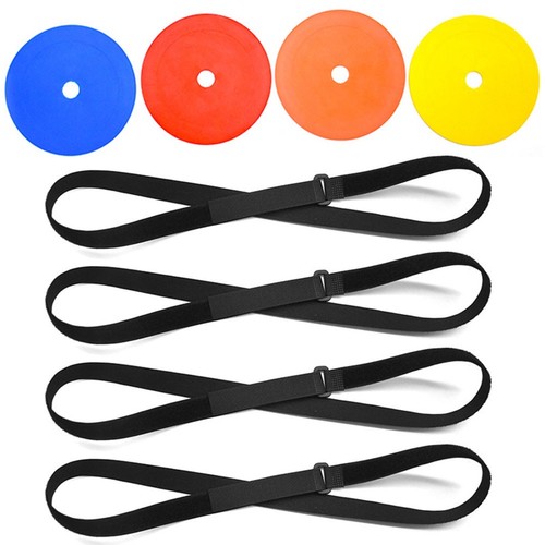 Train Like a Pro with 4 Pcs of Adjustable Football Target Disks for Accuracy - Picture 2 of 15