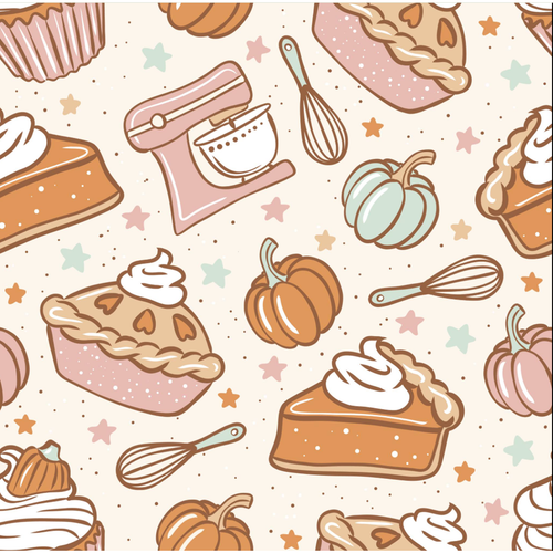 Pete + Lucy Infant Fall Thanksgiving "Baking Bliss" Romper - Size 6-9M - Picture 2 of 5