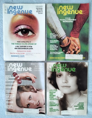 NEW INGENUE MAGAZINE LOT Complete Set All Issues 1973-1975 Plus 4 Issues Ingenue - Picture 4 of 15