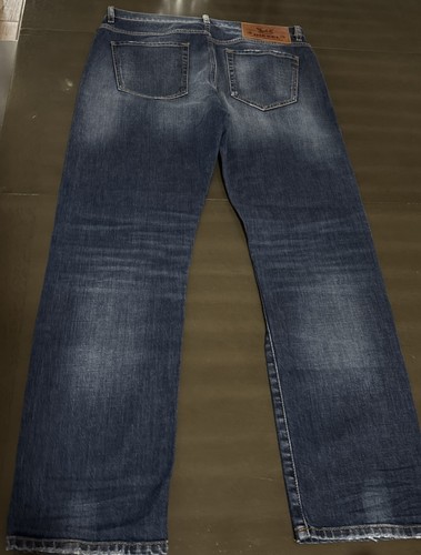 NWT DIESEL D-Viker Straight Men's Jeans Faded Button Fly Size 34 - Picture 9 of 9