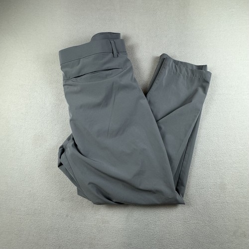Fabletics Hose Herren 40 grau LThe Only Performance Stretch Golf Freizeit sportlich