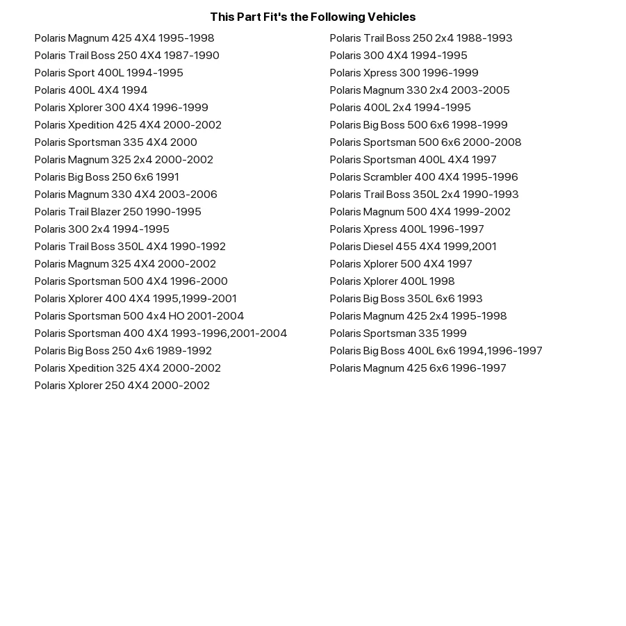 Epi Performance WE321450 Front Suspension Spring Polaris — 第 2/2 张图片