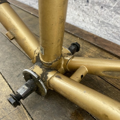 Vintage Sekai 2400 Lugged Steel Road Bike Frame 53 cm Tange Japan 700c 123 - Picture 10 of 21