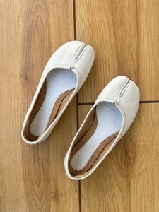 Maison Margiela タビバレエ　37 Maison Margiela Broken Mirror Tabi Ballet White 37 US6.5 New