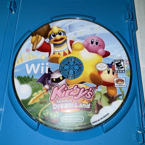 Kirby's Return To Dream Land Nintendo Wii Video Game Nintendo  - DISC ONLY