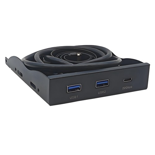 USB3.2 GEN2 TYPE-C 3.5-Inch Floppy Front Panel 2 Port USB3.2 + 1 Port USB37304
