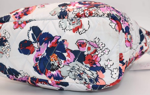 Vera Bradley Ultralight Small Vera Tote Bag in "Exuberant Floral" Pattern - Picture 13 of 14