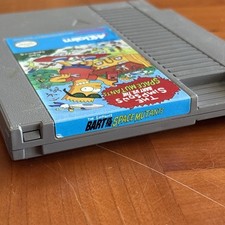 The Simpsons Bart vs. the Space Mutants NES Nintendo 1991 Game w/Sleeve + Manual