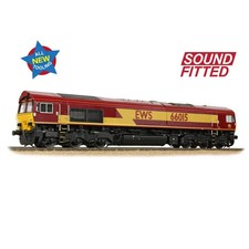 Bachmann 50-000SF Class 66 No. 66015 EWS Maroon Gold DCC Sound Fitted New