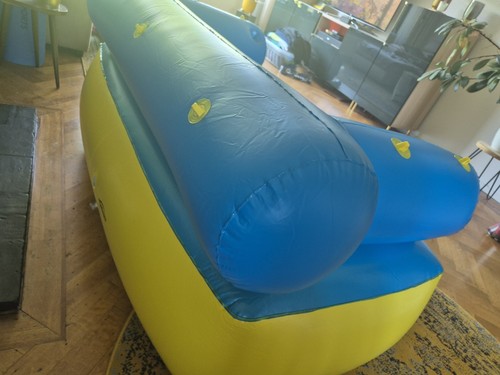 Aufblasbar inflatable Sessel Sofa Couch Strand Chair Royalbeach Camping Beach - Bild 8 von 16