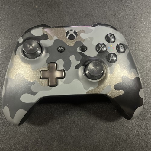 Black Xbox One Console 500gb Lot W/ Camo controller Cord + 7 Games Tested Works - Picture 2 of 14
