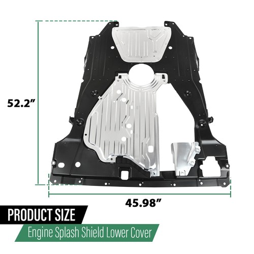 74110TVAA00 para Honda Accord 2018-2022 1,5 L protector contra salpicaduras de motor cubierta inferior - Imagen 3 de 12