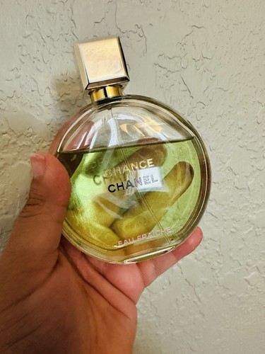CHANEL Chance Eau Fraiche 3.4 oz/100ml 75% FULL