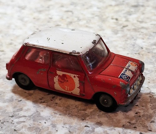 Corgi Toys Nr. 333 BMC Mini Cooper - RAC/Sun Rally - inklusive Repro Box - Bild 10 von 11