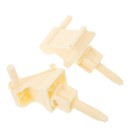  2 Sets Scharnier Des Toilettenwassereinlassventils Toilettensitzschrauben