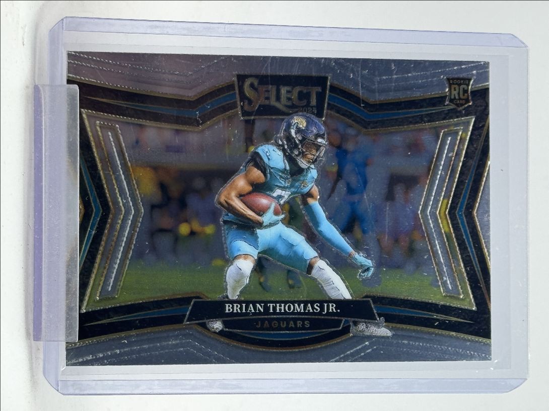 BRIAN THOMAS JR. 2024 SELECT FOOTBALL FIELD LEVEL ROOKIE #412 RC Q2794