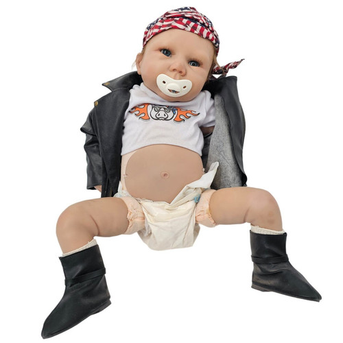 Ashton Drake Reborn Baby Doll Boy Red Hair Blue Eyes Artist Signed 2004 - Picture 1 of 8