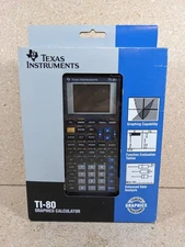 VTG TI-80 Texas Instruments Electronic Graphing Calculator 1995  New Open Box