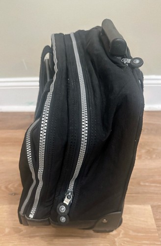 Kipling Black Travel/Computer Premium Rolling Bag w/Handle EUC - Picture 5 of 7