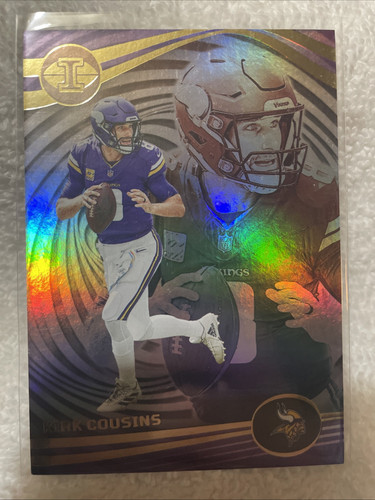 2023 KIRK COUSINS Illusioni AUTO ERROR Card RaRe 1/1 ❗️SOLO UNO! - Foto 1 di 3
