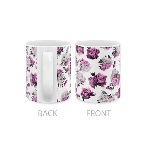 Design Keramik Kaffee Geschenk Milch Becher Teeglas Tasse mit Handgriff, 11 Unzen - Bild 86 von 270