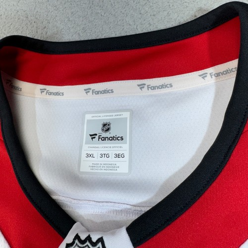 Chicago Blackhawks Hockey Jersey Men 3XL XXXL White Fanatics NHL Away Stitched - Picture 6 of 15